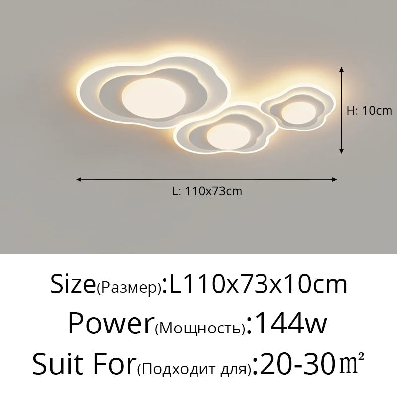 Plafonnier Chambre principale LED luxe blanc bois crème Style pour chambre salon salle d'étude vestiaire maison chaleureuse déco