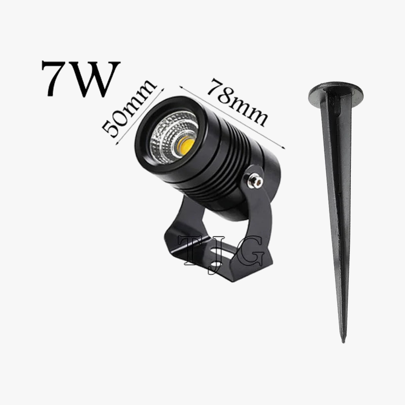 éclairage de jardin led étanche lampe de pelouse extérieure