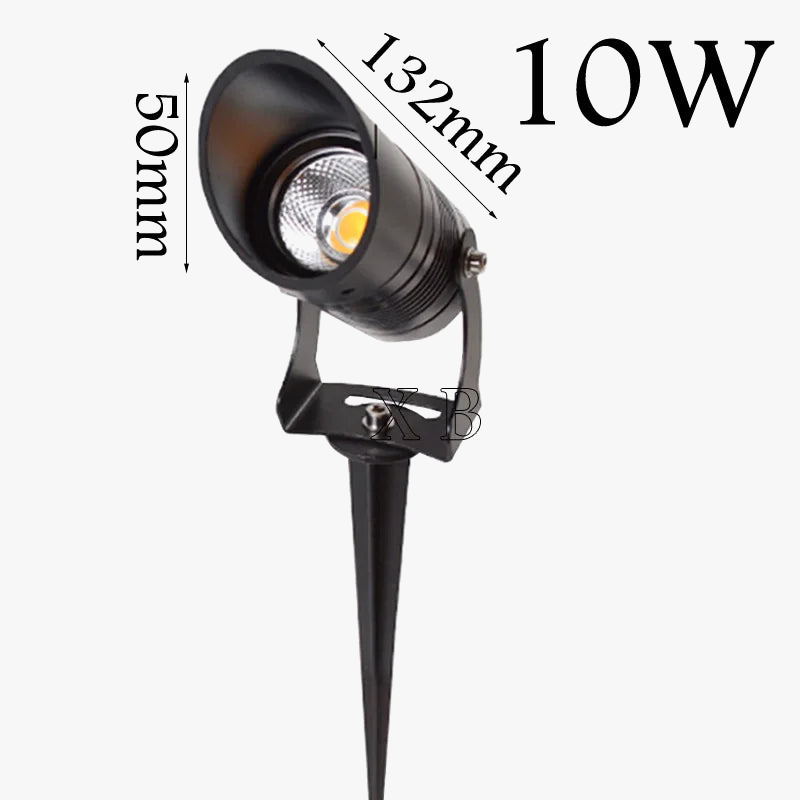 éclairage de jardin led étanche lampe de pelouse extérieure