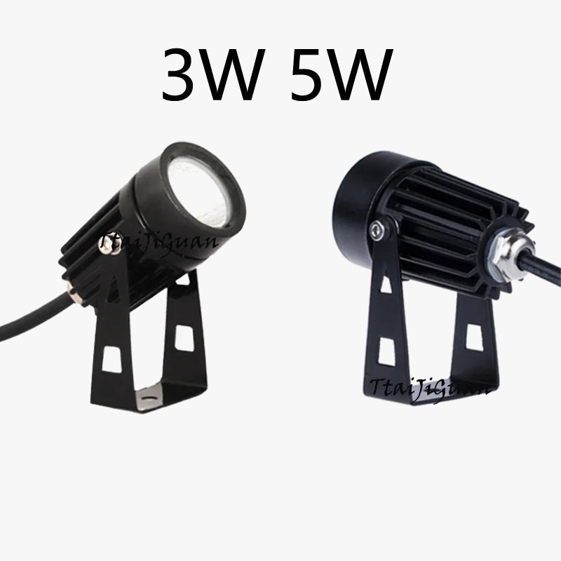éclairage de jardin led étanche lampe extérieure à piquet pour pelouse