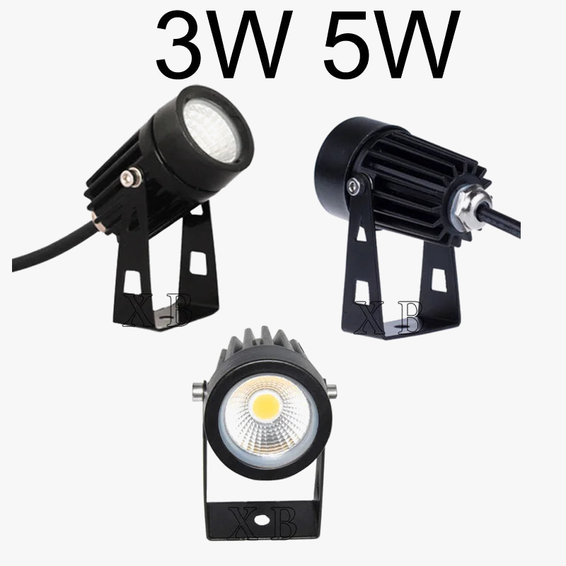 éclairage de jardin led étanche à piquet pour allée extérieure
