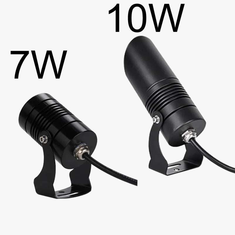 éclairage de jardin led étanche à piquet pour allée extérieure