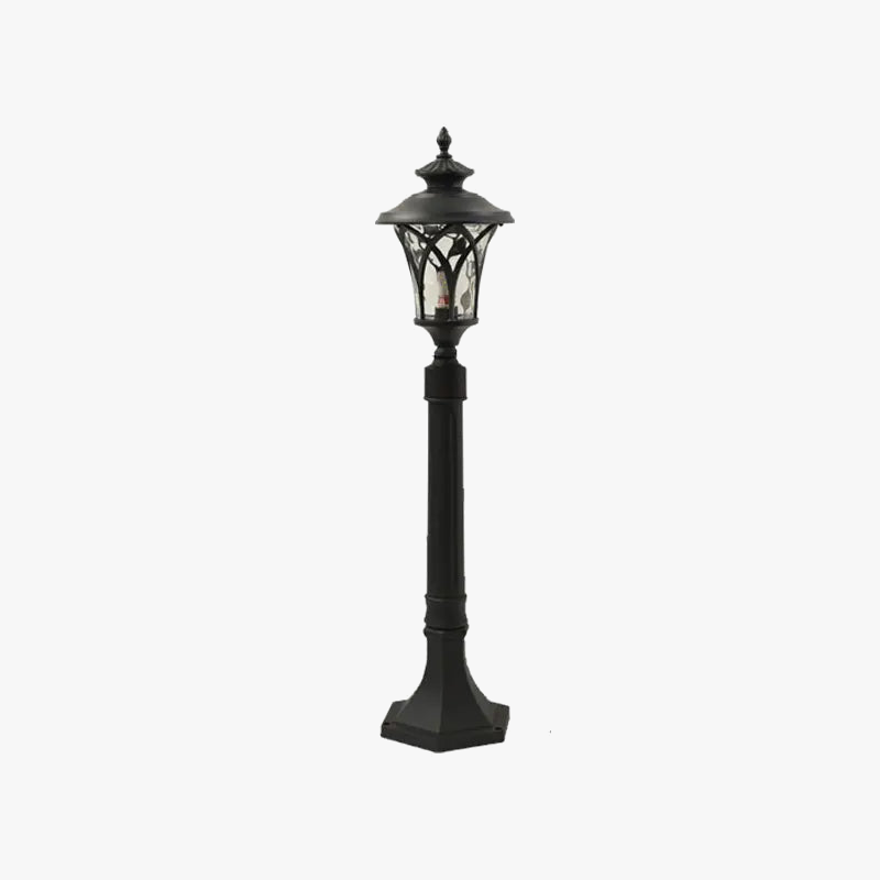 éclairage extérieur style européen pour jardin et cour
