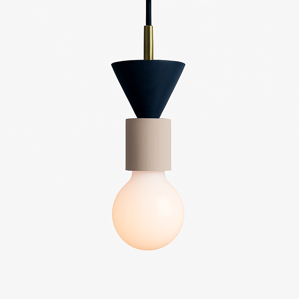 Couleur nordique bois suspension LED lumière cuisine suspension lampe Restaurant plafond lustre Luminaire chambre maison déco Luminaire