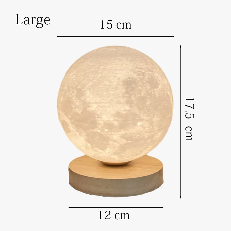 Creative 3D lune lampe de Table technologie mode atmosphère lampe chambre d'enfants étudiant lampe chambre étude lampe décorative