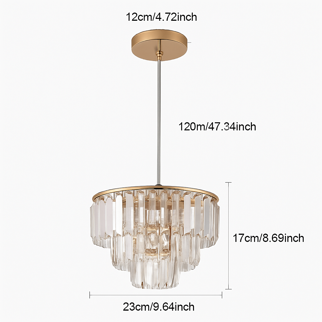 Cristal K9 LED plafonnier moderne suspension lumière maison déco suspendus luminaires cuisine salle à manger salon lustre lampes