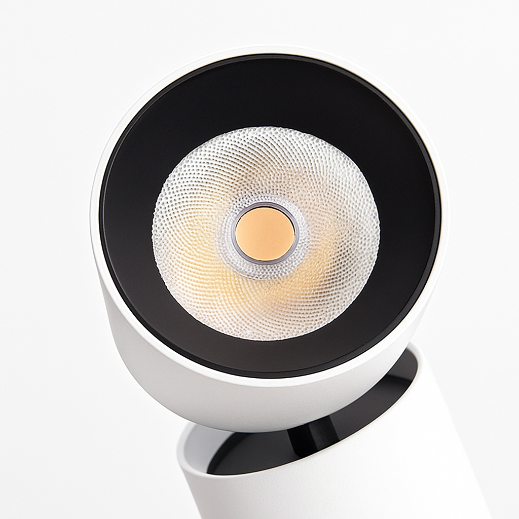 Cylindre de spots à LED orientables