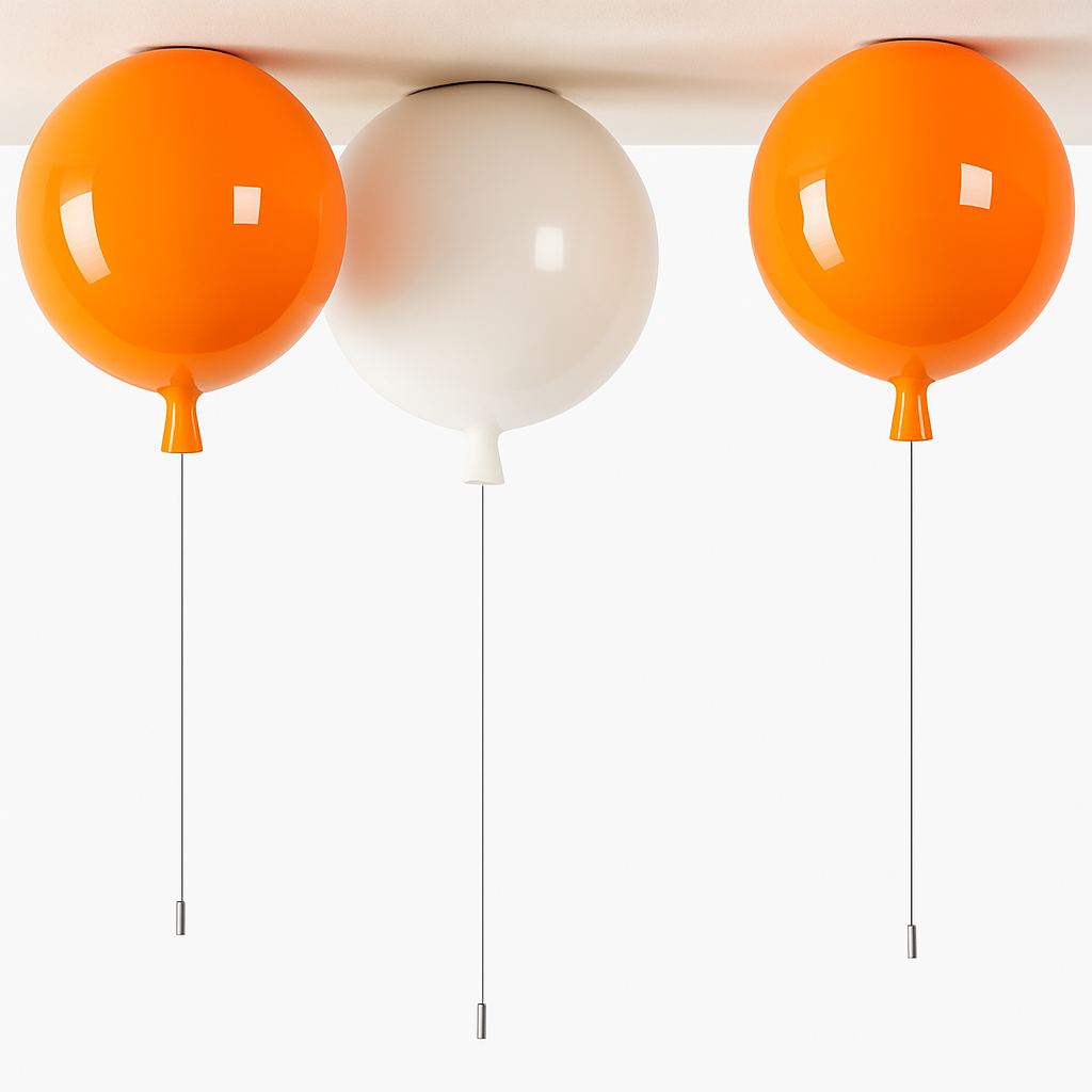 D300mm ball shape ceiling light, beautiful children bedroom ballon lamp, foyer colorful decoration lighting