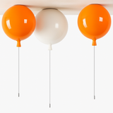 D300mm ball shape ceiling light, beautiful children bedroom ballon lamp, foyer colorful decoration lighting