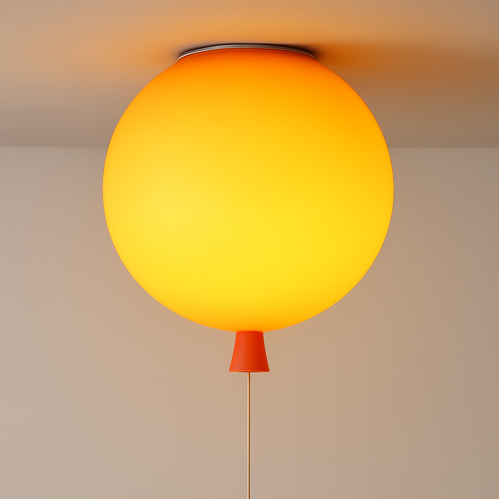 D300mm ball shape ceiling light, beautiful children bedroom ballon lamp, foyer colorful decoration lighting