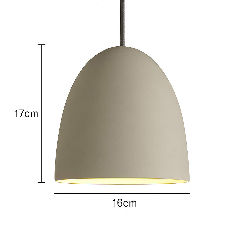 Design LED lustres en ciment suspension LED luminaires américain créatif Vintage lampe salle à manger Restaurant Luminaire