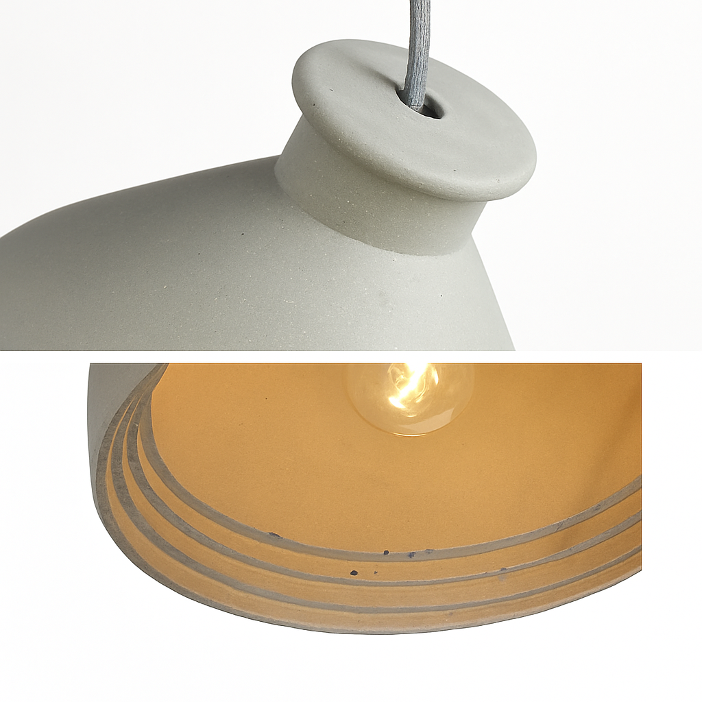 Design LED lustres en ciment suspension LED luminaires américain créatif Vintage lampe salle à manger Restaurant Luminaire