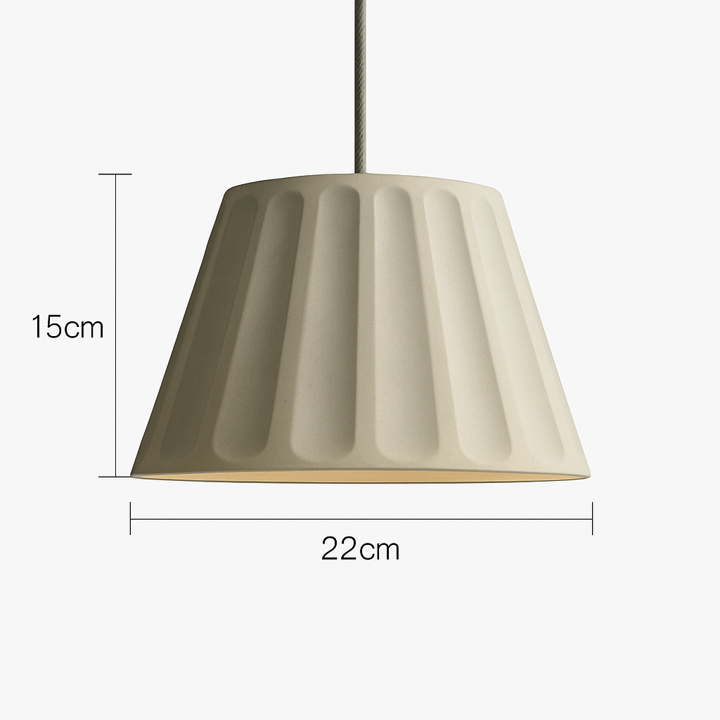 Design LED lustres en ciment suspension LED luminaires américain créatif Vintage lampe salle à manger Restaurant Luminaire