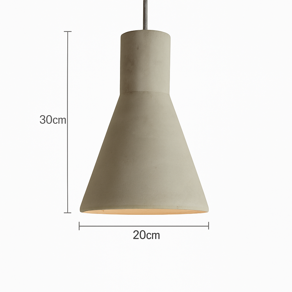 Design LED lustres en ciment suspension LED luminaires américain créatif Vintage lampe salle à manger Restaurant Luminaire