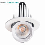 Spot Dimmable Led Downlight 360 rotation réglable encastré Downlight plafonnier salle à manger salon Spot luminaires Led