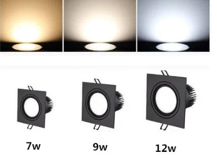 double spot led dimmable encastré décoration plafond