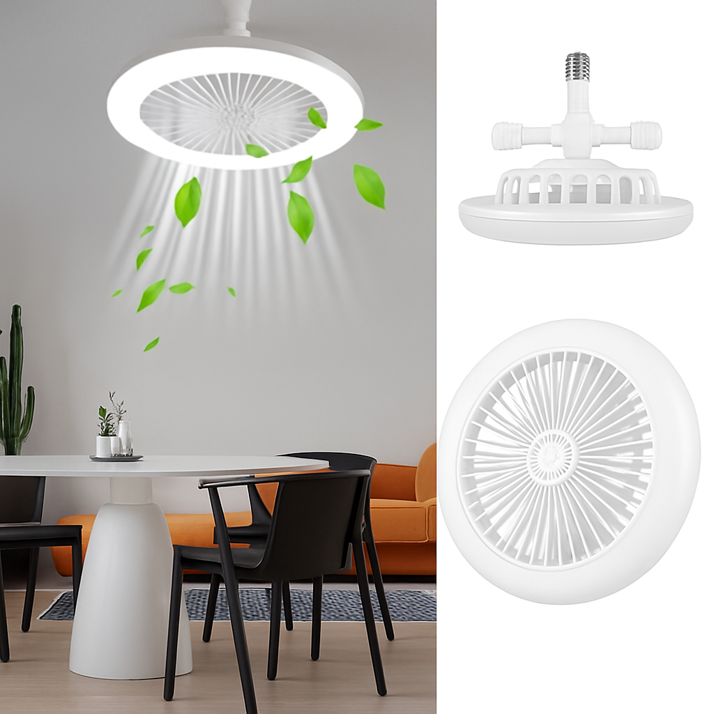 Fan Luster Silent Ceiling Fan Light with Remote Lamp E27 Control Bedroom Living, Home Lighting Source, Ac85-265v  Ceiling Fan