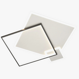 Plafonnier Fer forgé acrylique moderne LED lumières salon salle à manger chambre allée