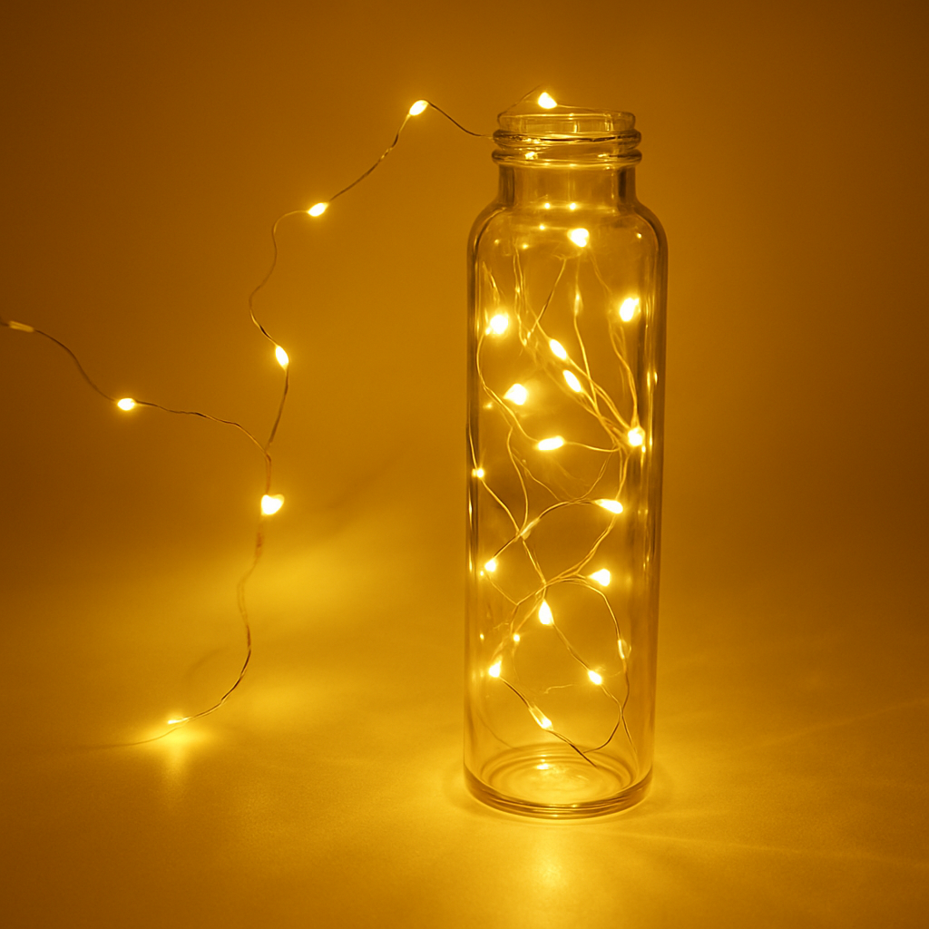 guirlande lumineuse argentée étanche pour décorations extérieures Noël mariage