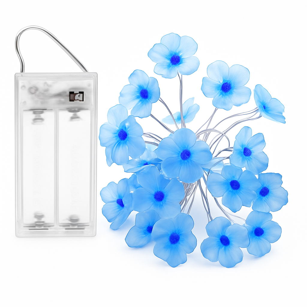 guirlande lumineuse led cerisier en fleurs pour décoration intérieure