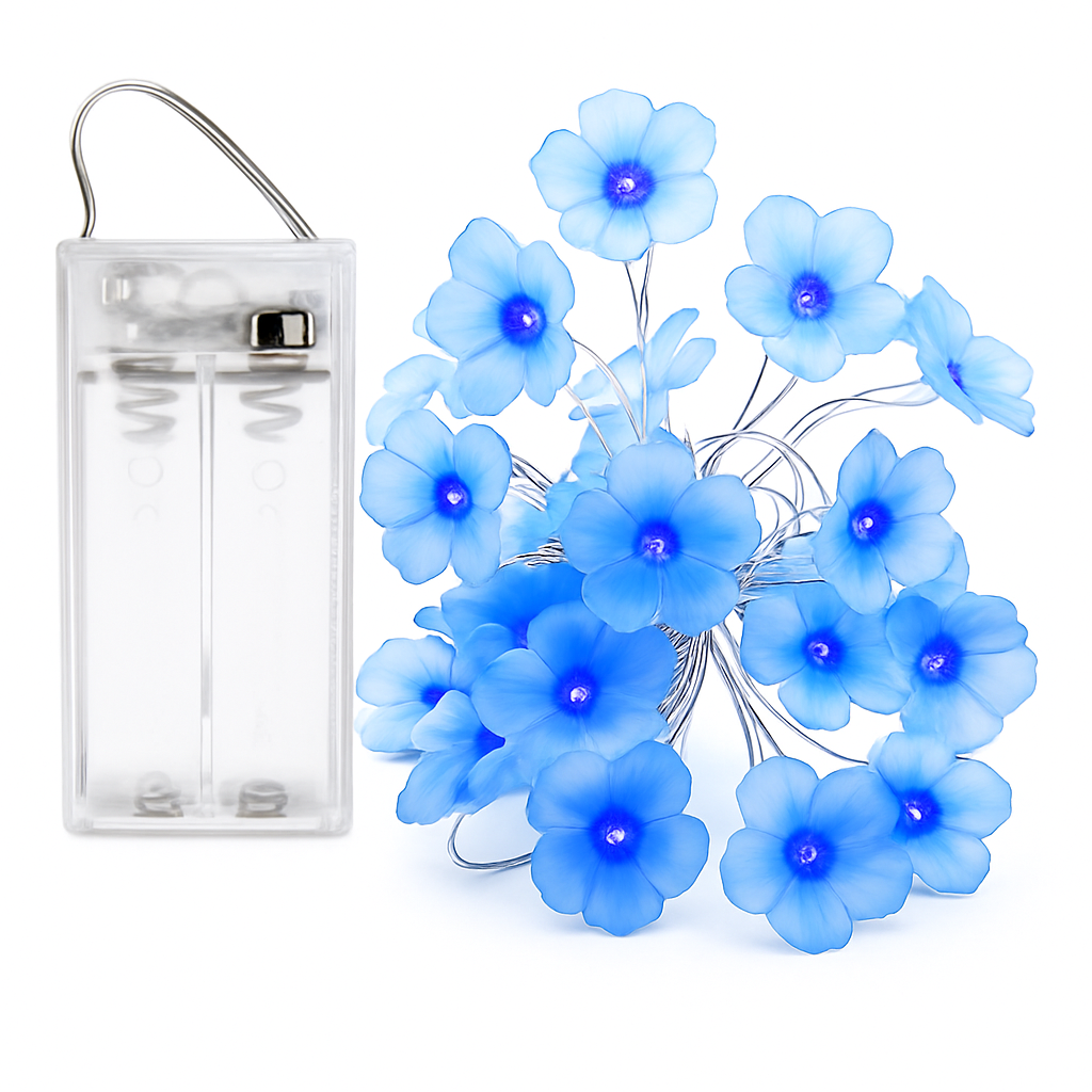 guirlande lumineuse led cerisier en fleurs pour décoration intérieure