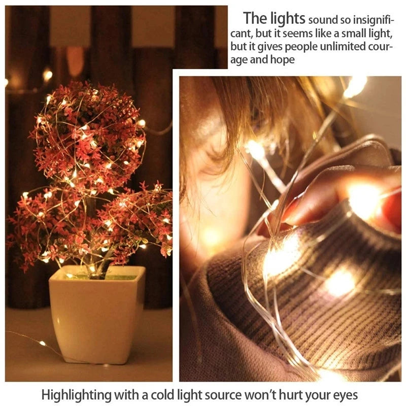guirlande lumineuse led décoration fête mariage et noël