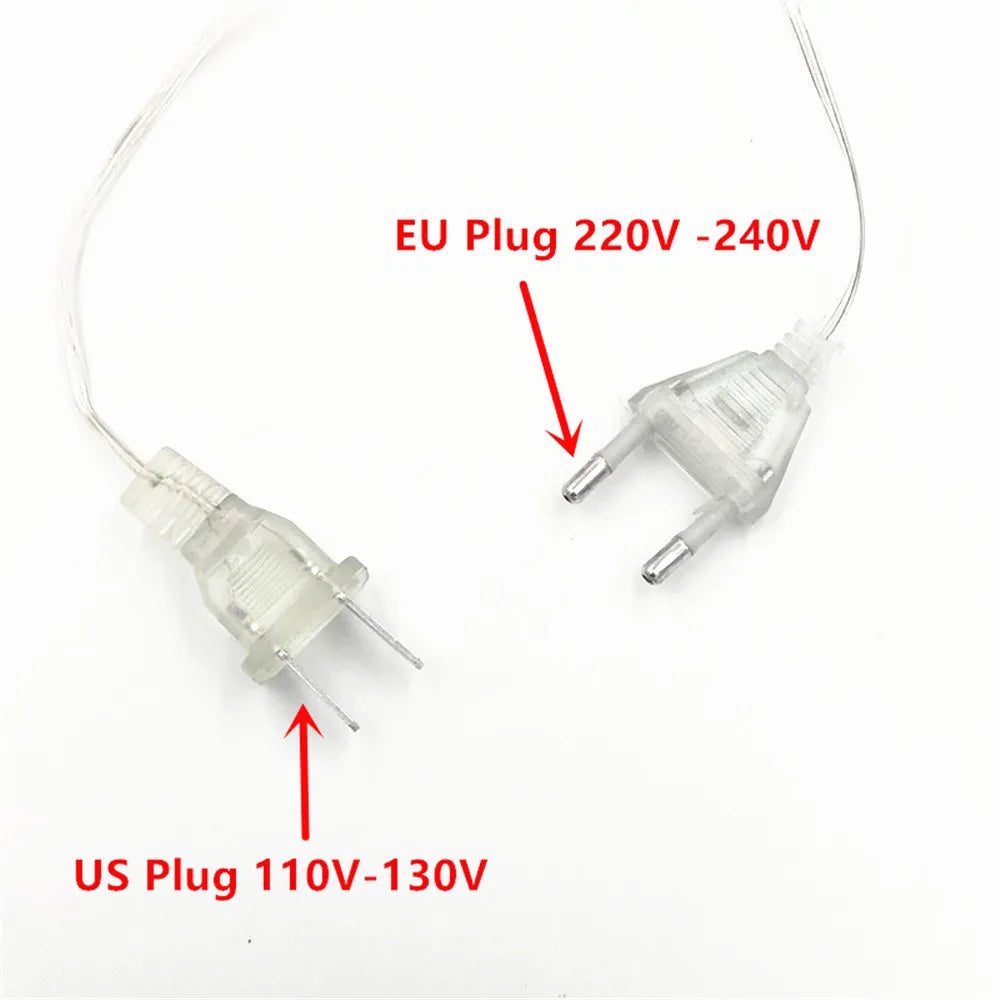 guirlande lumineuse led extérieure pour décorations de Noël