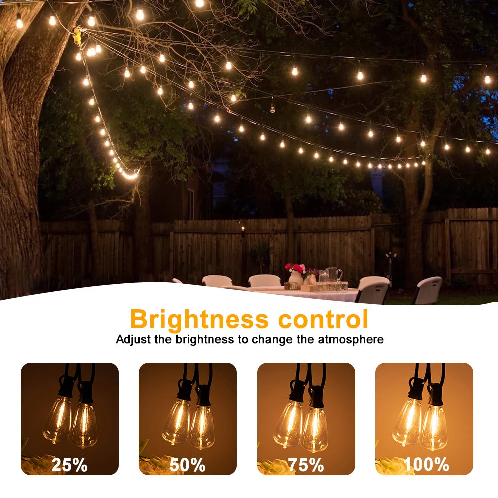 guirlande lumineuse led incassable pour extérieur éclairage festif et décoratif