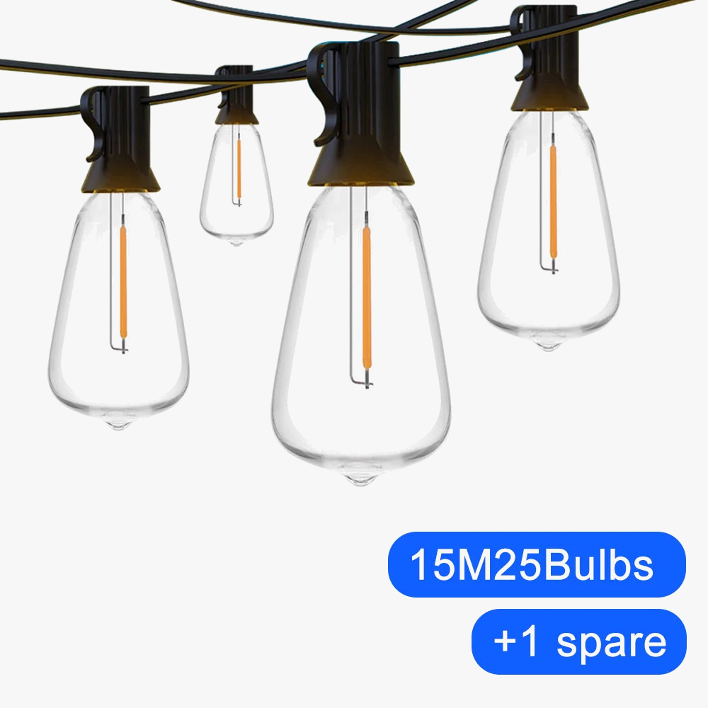 guirlande lumineuse led incassable pour extérieur éclairage festif et décoratif