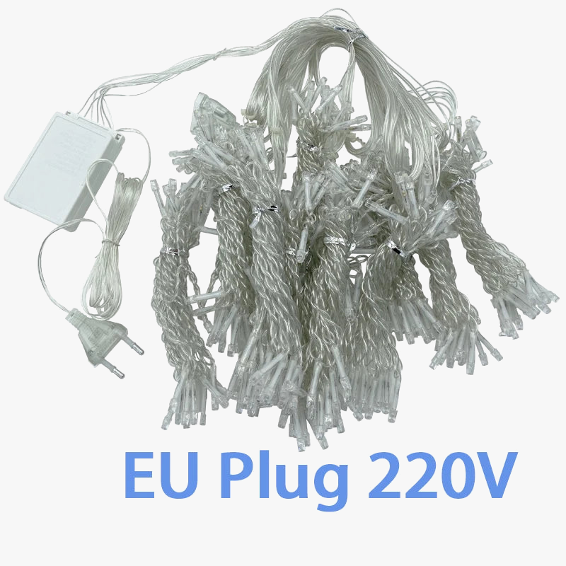 guirlande lumineuse led pour décorations de noël et nouvel an