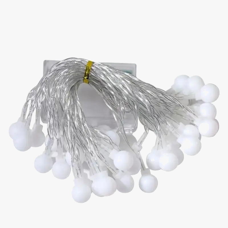 guirlande lumineuse à led pour extérieur décoration festive et jardin