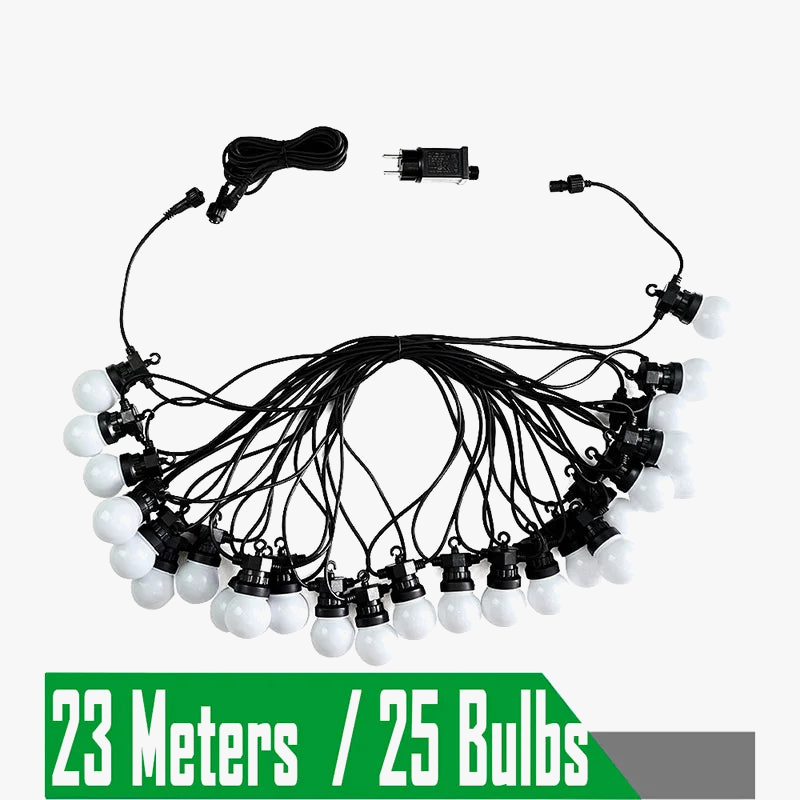 guirlande lumineuse led étanche pour camping et fêtes