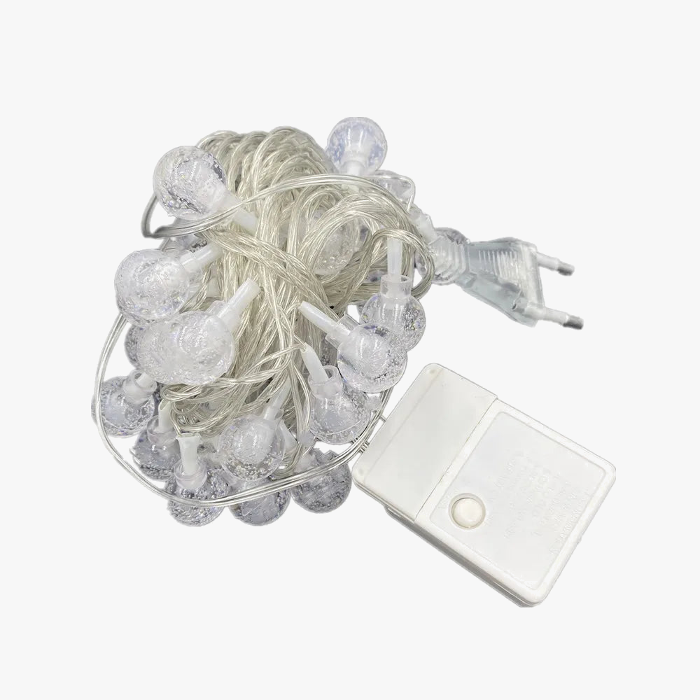 guirlande lumineuse led étanche pour décoration extérieure de jardin Noël