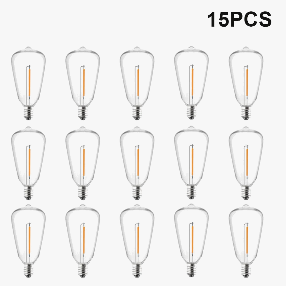 guirlande lumineuse led étanche pour décoration extérieure jardin et mariage