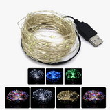 guirlande lumineuse led étanche pour décorations de fête et mariage