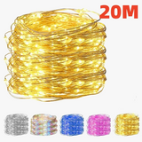guirlande lumineuse led usb étanche décoration de fête Noël mariage