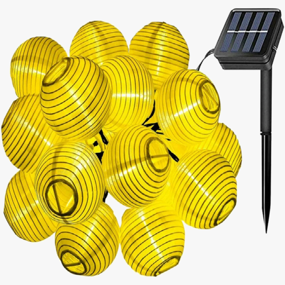 guirlande lumineuse solaire décorative pour jardin extérieur
