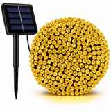 guirlande lumineuse solaire étanche pour extérieur jardin mariage Noël