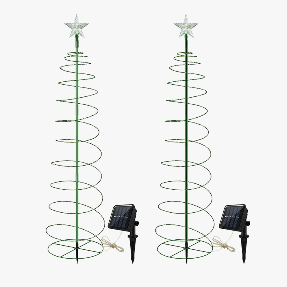 guirlande lumineuse solaire étoile pour décoration extérieure