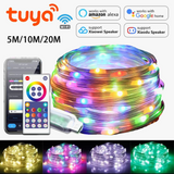 guirlande lumineuse usb noël rgbic télécommande musique étanche
