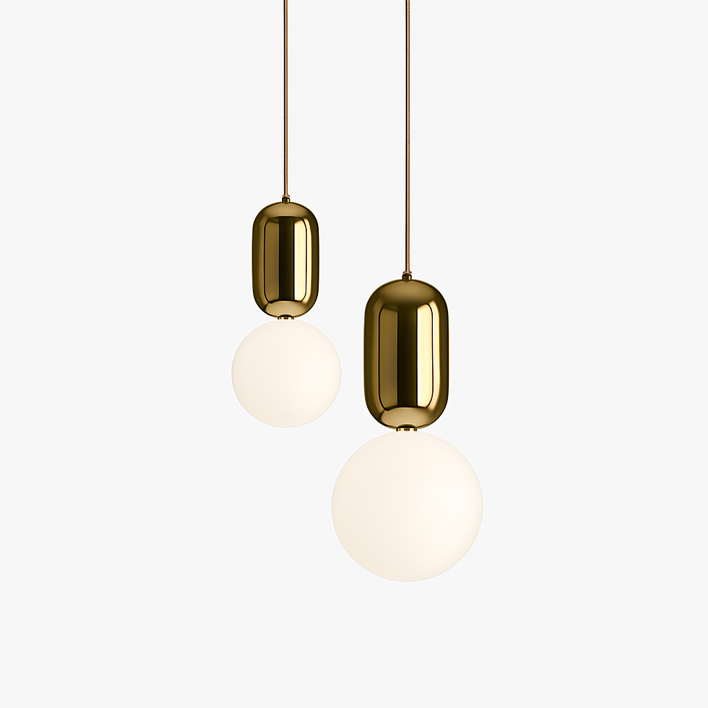 gzmj moderne globe en verre suspension pour cuisine