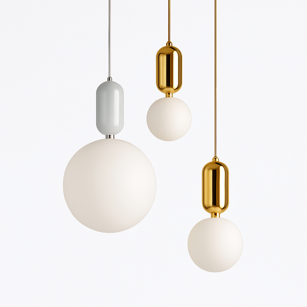 gzmj moderne globe en verre suspension pour cuisine