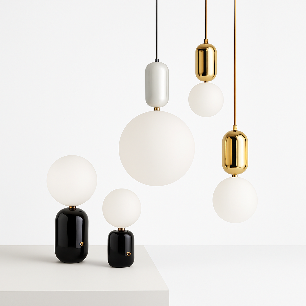 gzmj moderne globe en verre suspension pour cuisine