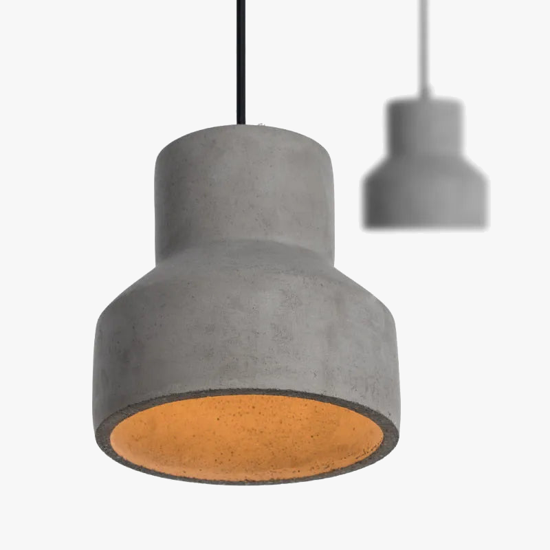 gzmj suspension industriel luminaire vintage ciment pour bar café