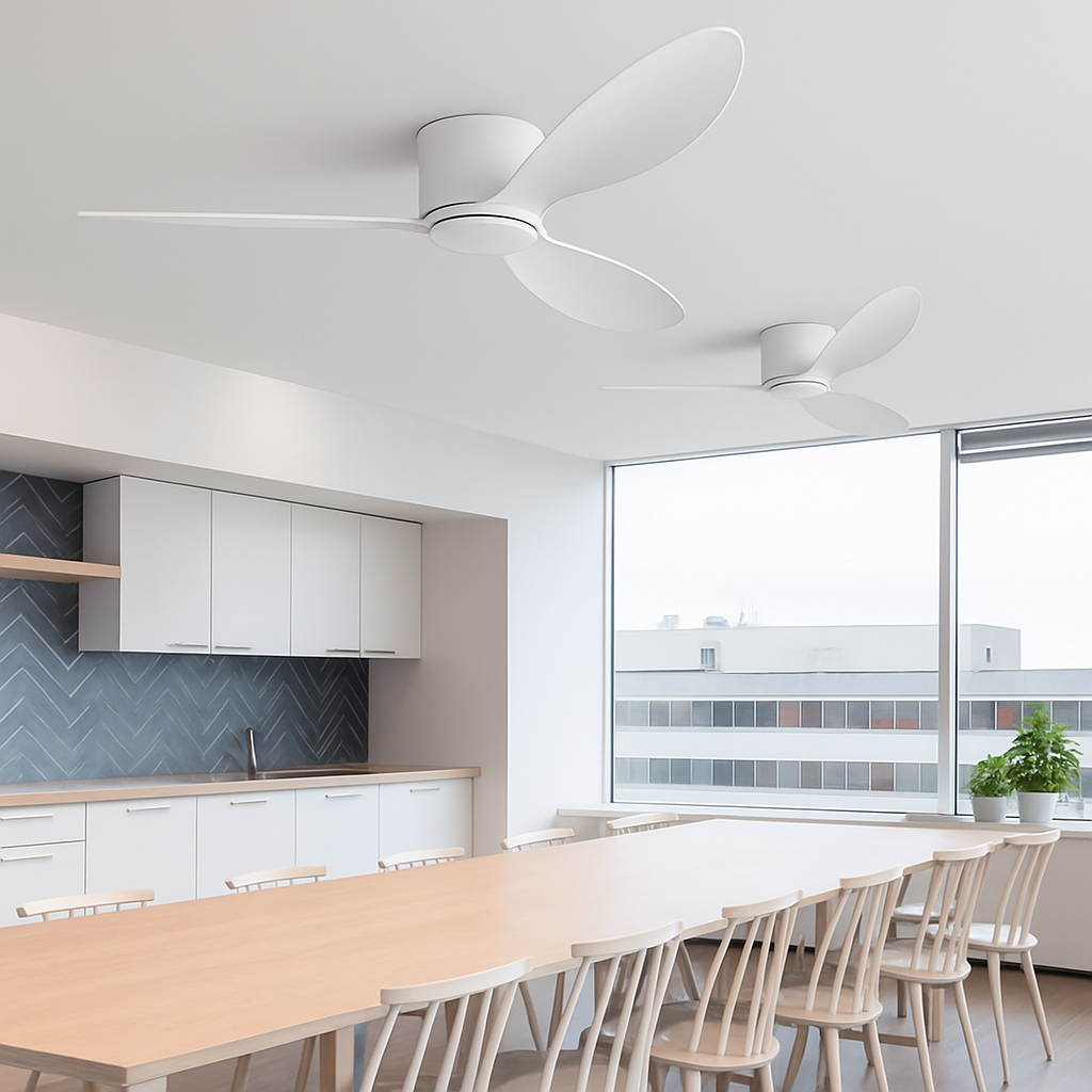 Haute qualité nordique plancher bas moderne ventilateur de plafond lampe DC LED ventilateur de plafond avec télécommande ménage simple ventilateur de plafond
