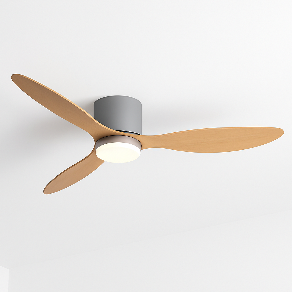 Haute qualité nordique plancher bas moderne ventilateur de plafond lampe DC LED ventilateur de plafond avec télécommande ménage simple ventilateur de plafond