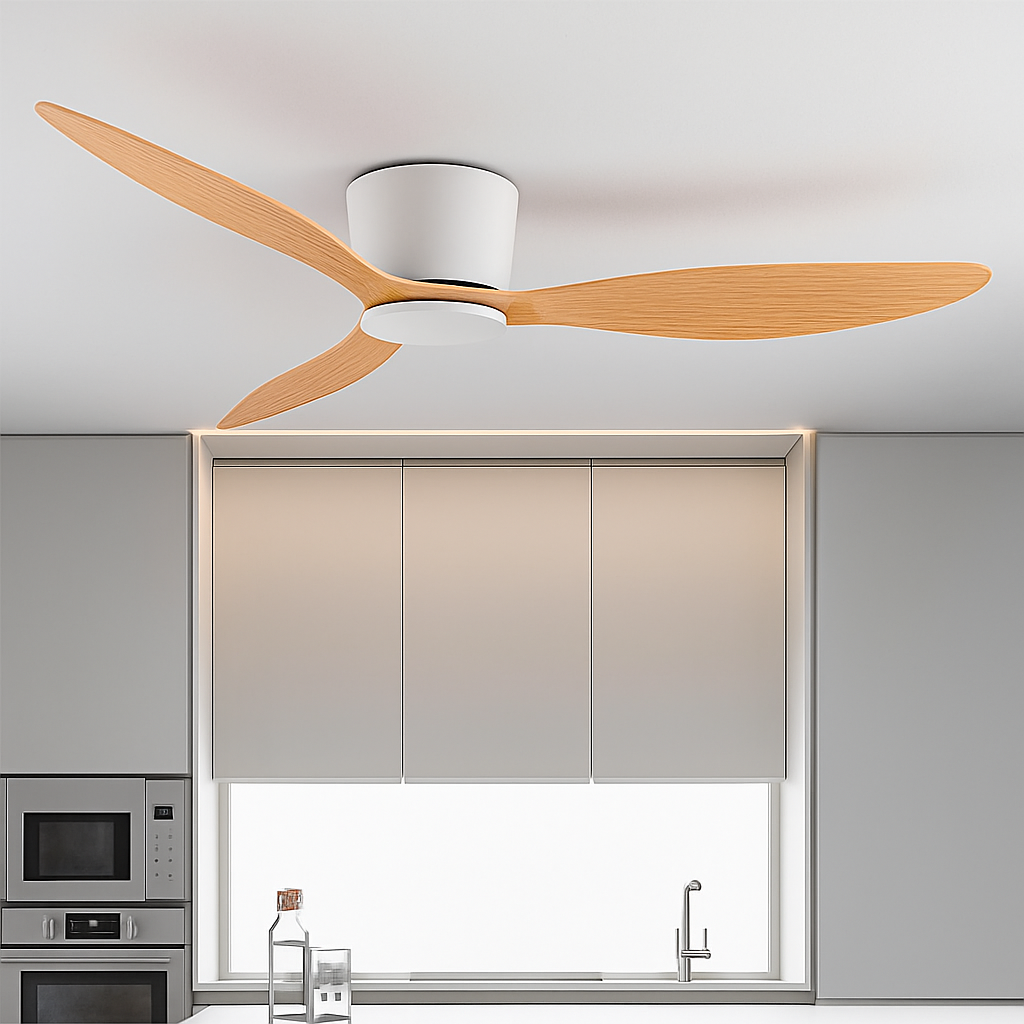Haute qualité nordique plancher bas moderne ventilateur de plafond lampe DC LED ventilateur de plafond avec télécommande ménage simple ventilateur de plafond