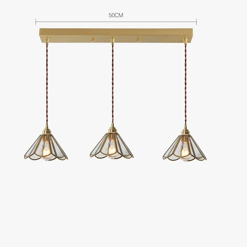 iwhd 2022 	 nordique verre led suspension luminaires cuivre moderne éclairage