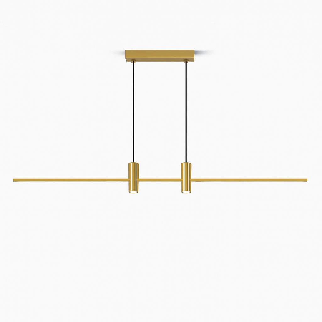 Kitchen Island Pendant Lamp Long Ceiling Hanging Light Chandelier Suspension Lighting for Dining Room