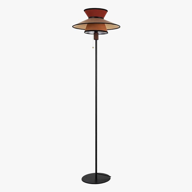 lampadaire ambiance chaleureuse design français pour décoration intérieure